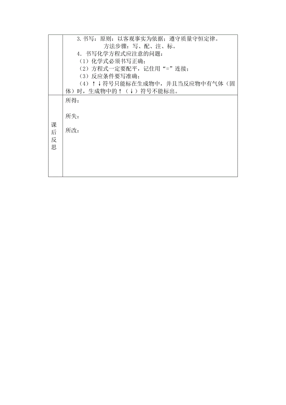 化学方程式教学设计.doc_第4页