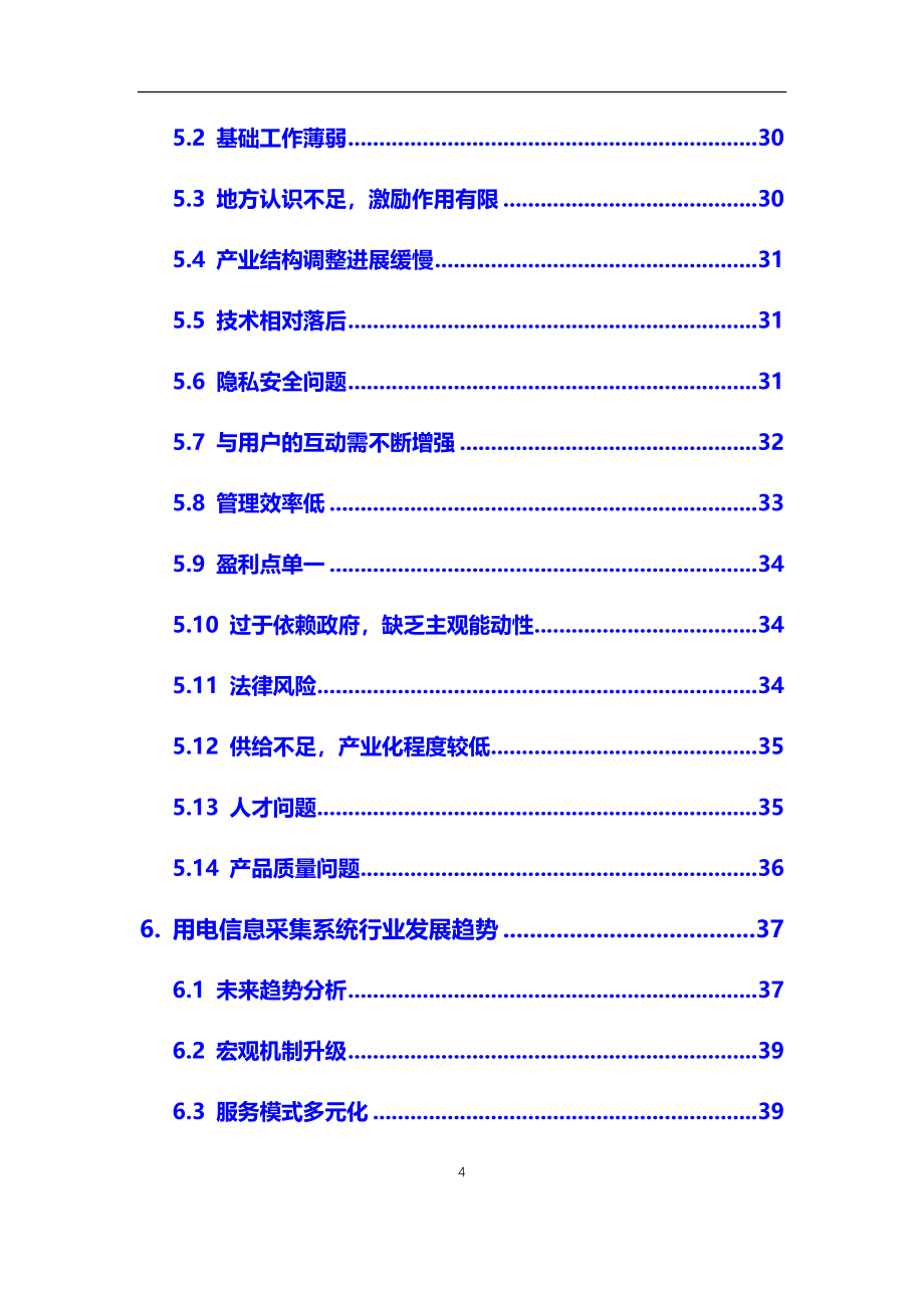 2020年用电信息采集系统行业市场研究分析及前景预测报告_第4页