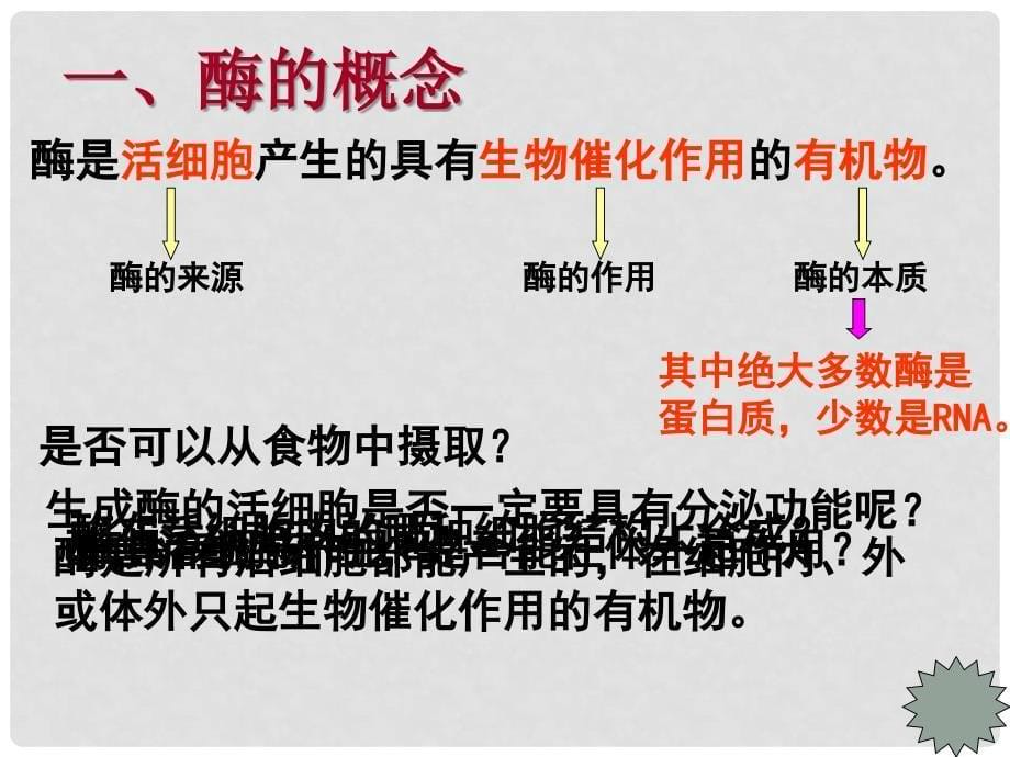 浙江省湖州市南浔中学高三生物 酶专题复习课件 新人教版_第5页