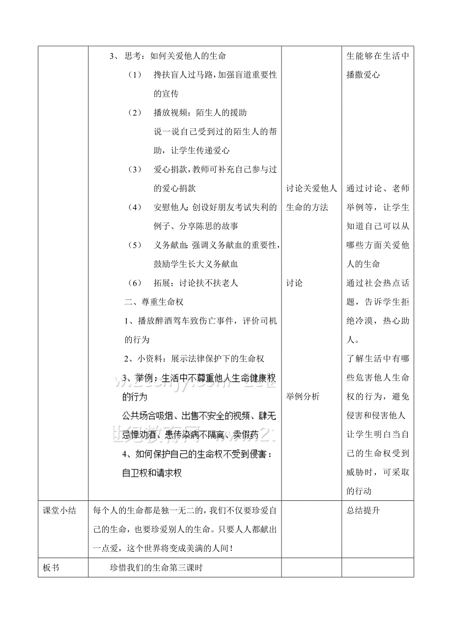 粤教品德与社会六年级《珍惜我们的生命》第三课时.doc_第2页