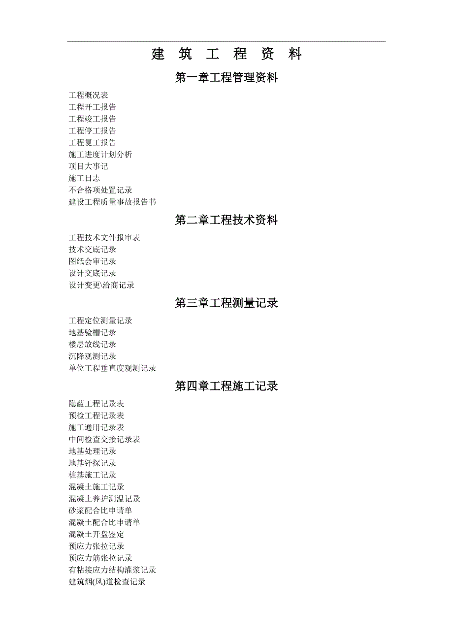 建筑工程资料(全套).doc_第1页