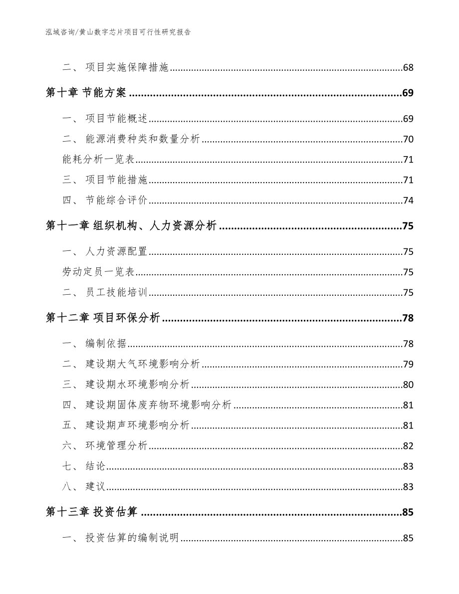 黄山数字芯片项目可行性研究报告（参考模板）_第3页