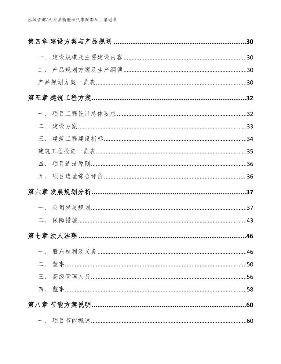 天柱县新能源汽车配套项目策划书【范文模板】_第3页