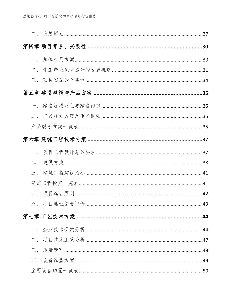 江阴市造纸化学品项目可行性报告_第3页