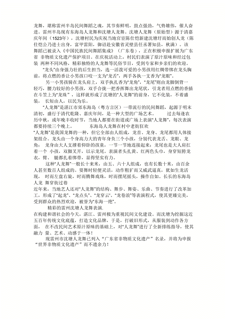 湛江人龙舞_第1页