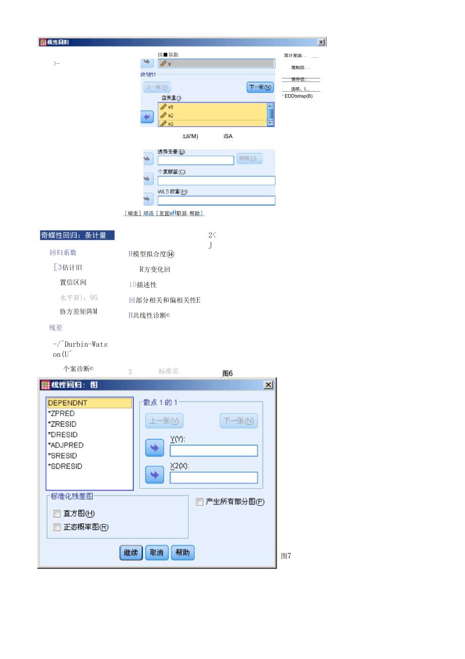 SPSS对主成分回归实验报告材料_第3页