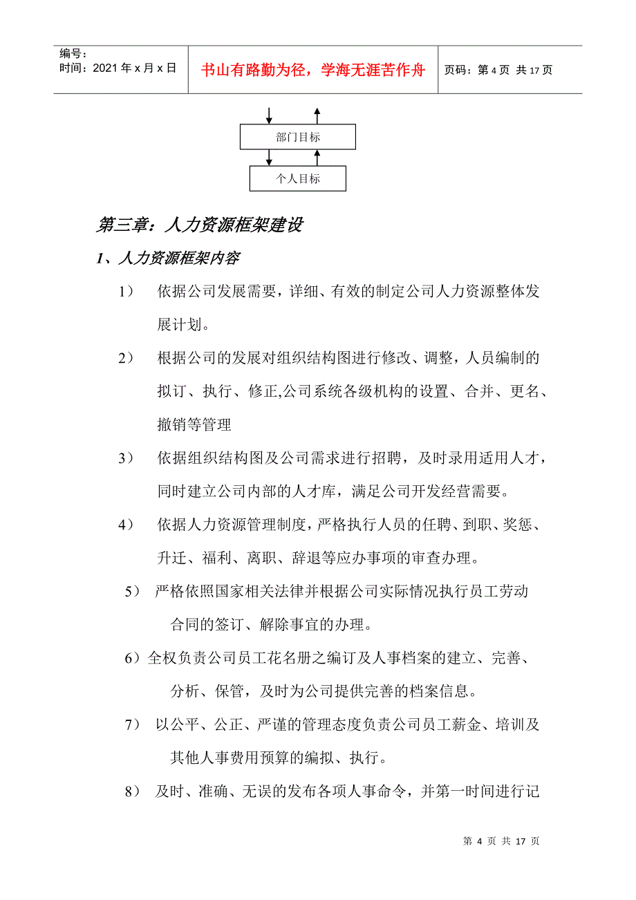 某某食品公司人力资源规划_第4页