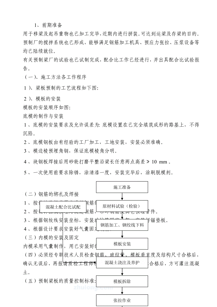 m空心板梁预制钢筋开工报告_第5页