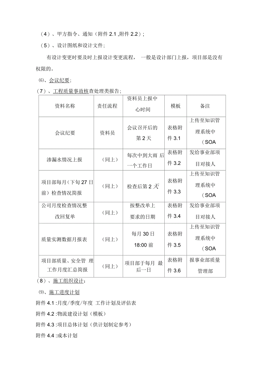 工程项目建设资料资料员管理内容及流程详述_第2页