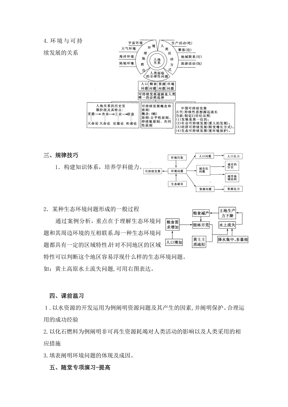 高中地理专题复习：《资源、环境与可持续发展》_第3页