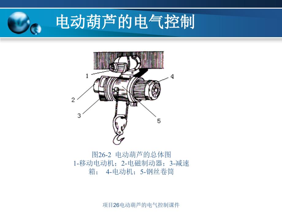 项目26电动葫芦的电气控制课件_第4页