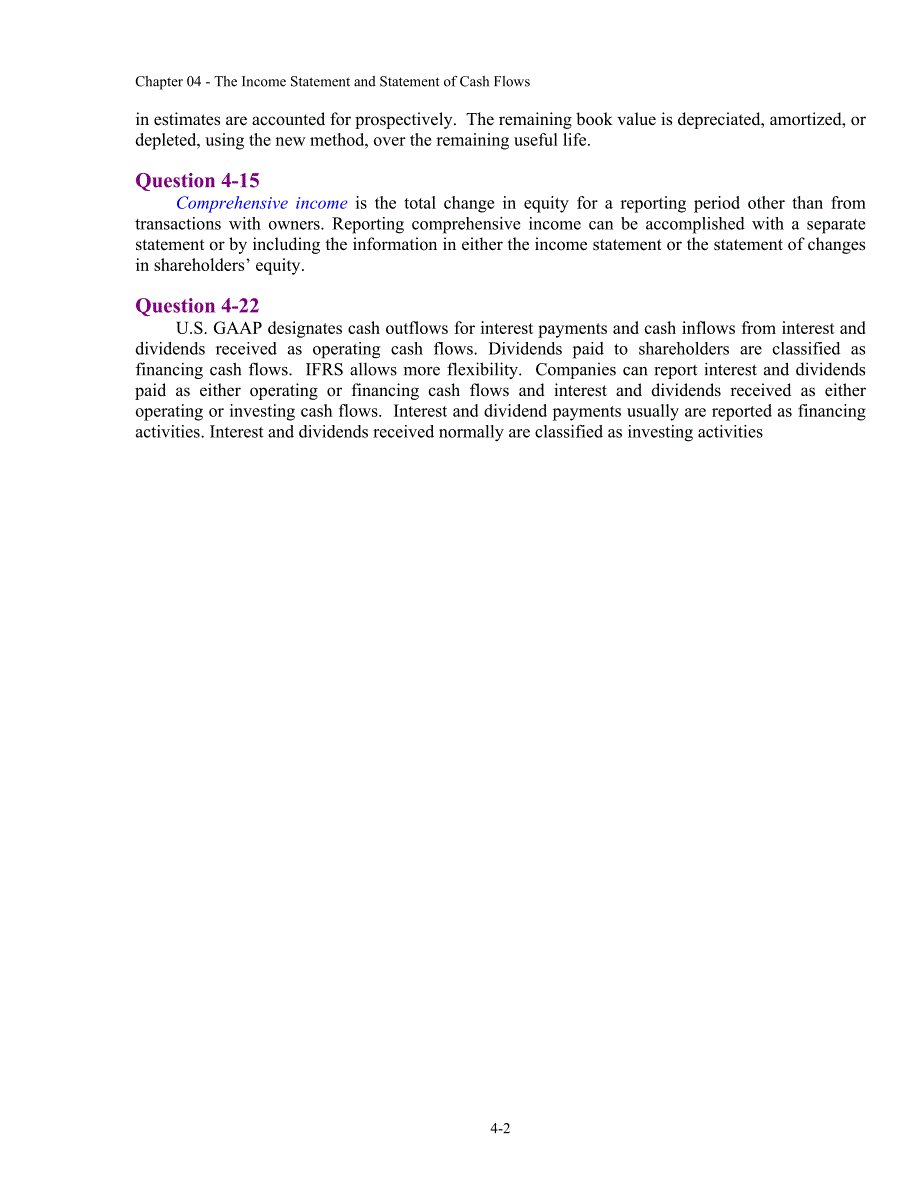 IntermediateAccountingChapter4中级会计学第四章课后习题答案_第2页