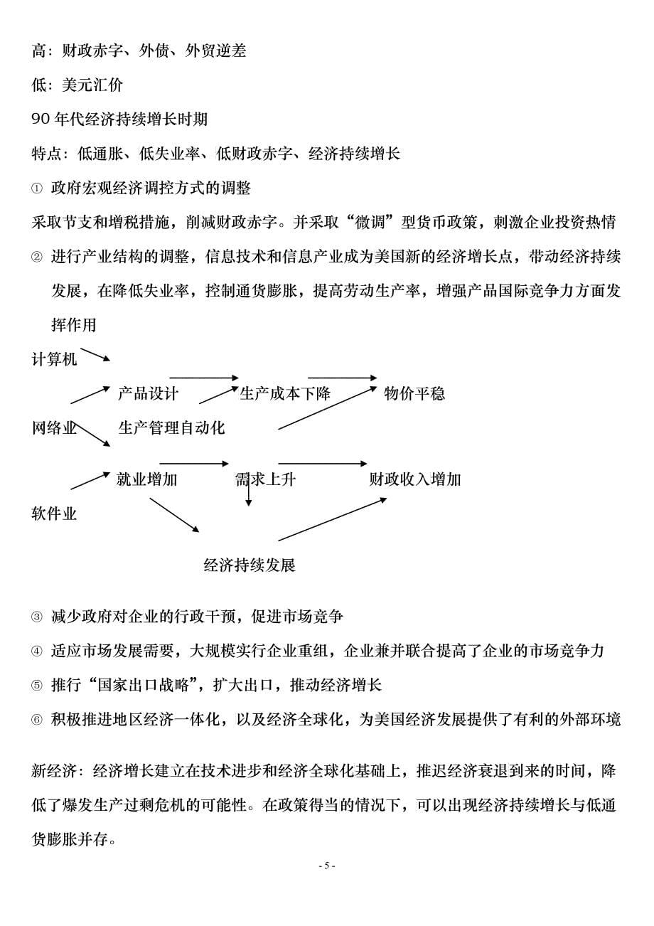 世界经济概论笔记整理_第5页