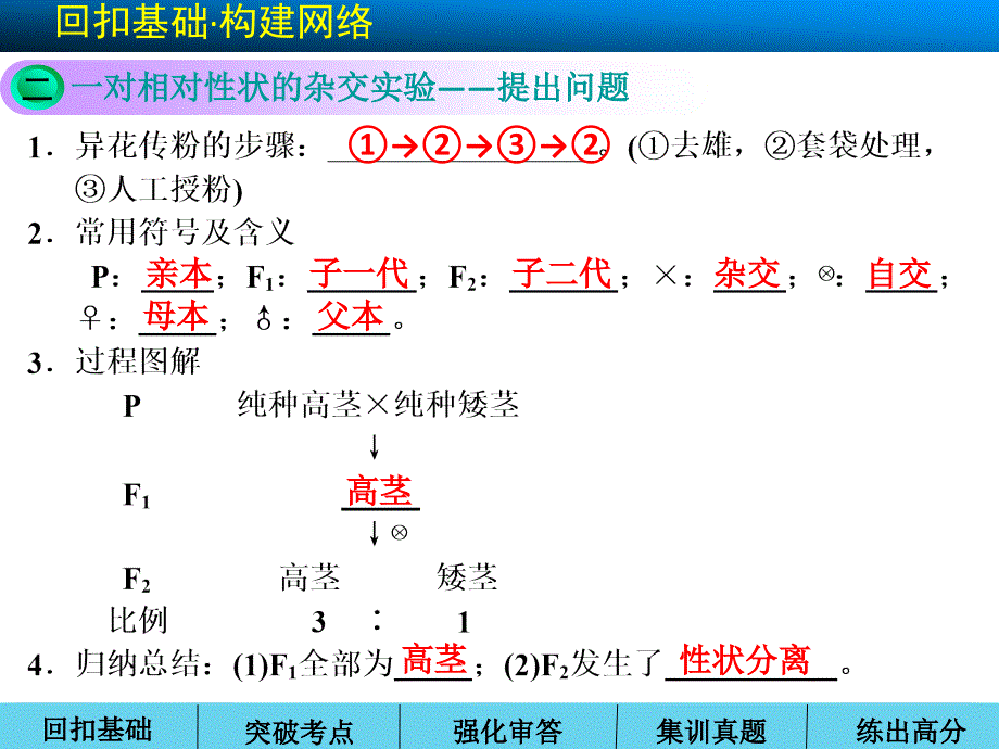 遗传的基本定律第15讲课件_第4页