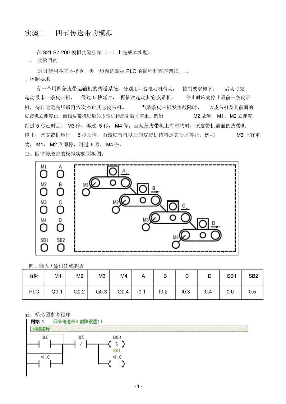 THSMS-C型网络型可编程控制器高级实验装置实验指导书-s7-200_第1页