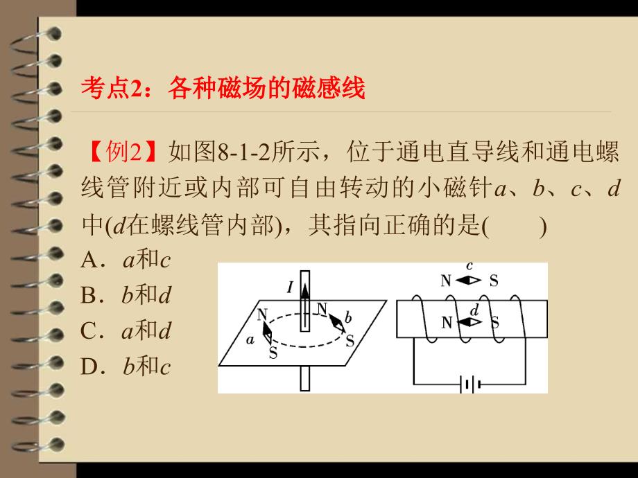 2013届高三物理一轮复习课件(人教版)：第8章第1节磁场及其描述.ppt_第4页