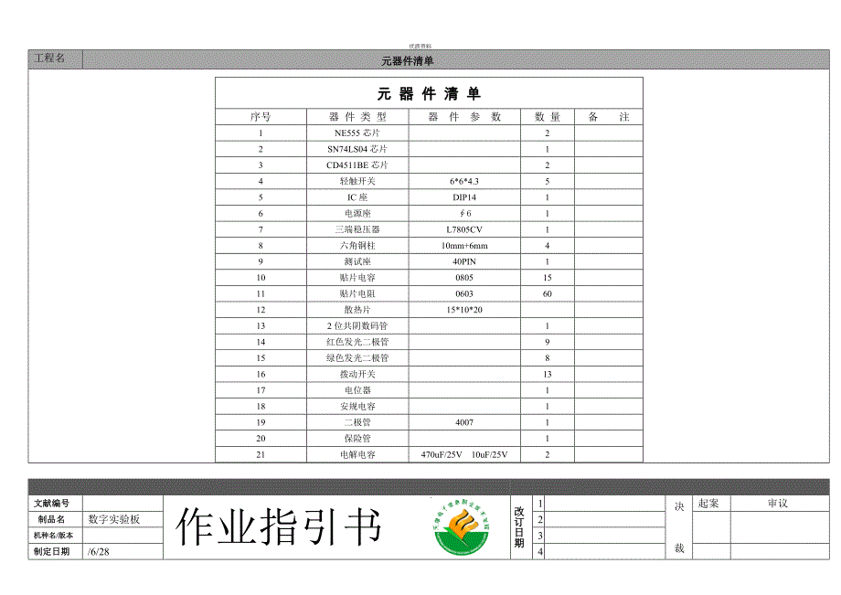 电子产品标准工艺作业基础指导书装配报告_第4页