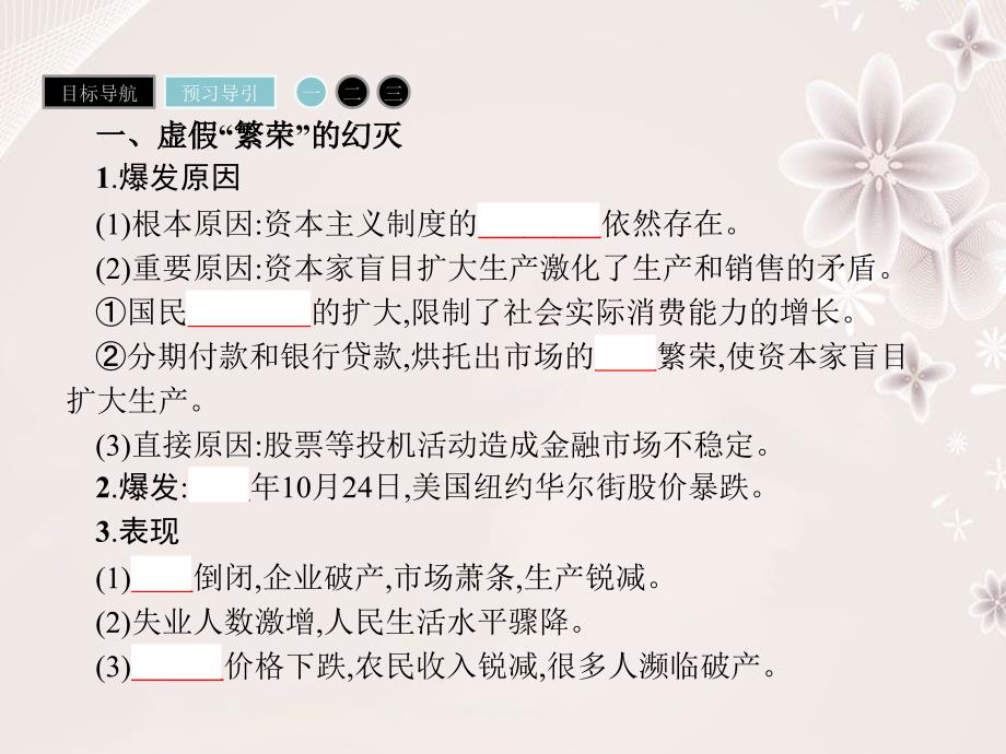 高中历史 第六单元 世界资本主义经济政策的调整 17 空前严重的资本主义世界经济危机课件 新人教版必修2._第4页