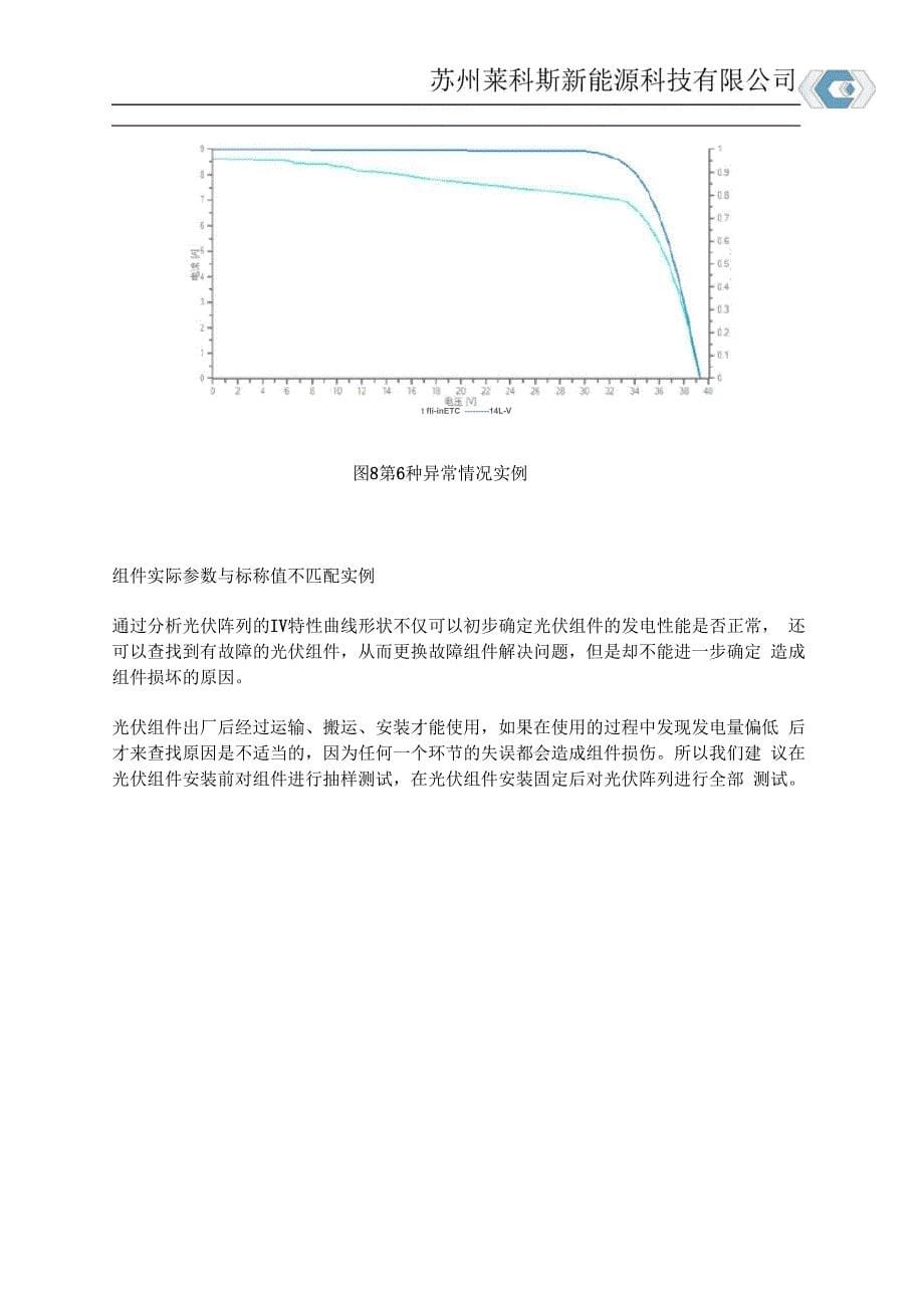 太阳能光伏组件IV测试特性曲线分析_第5页