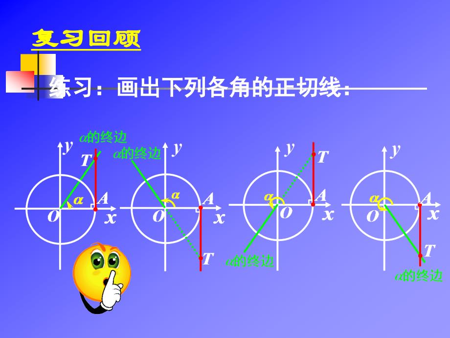 利用正切线研究正切函数图像与性质_第4页