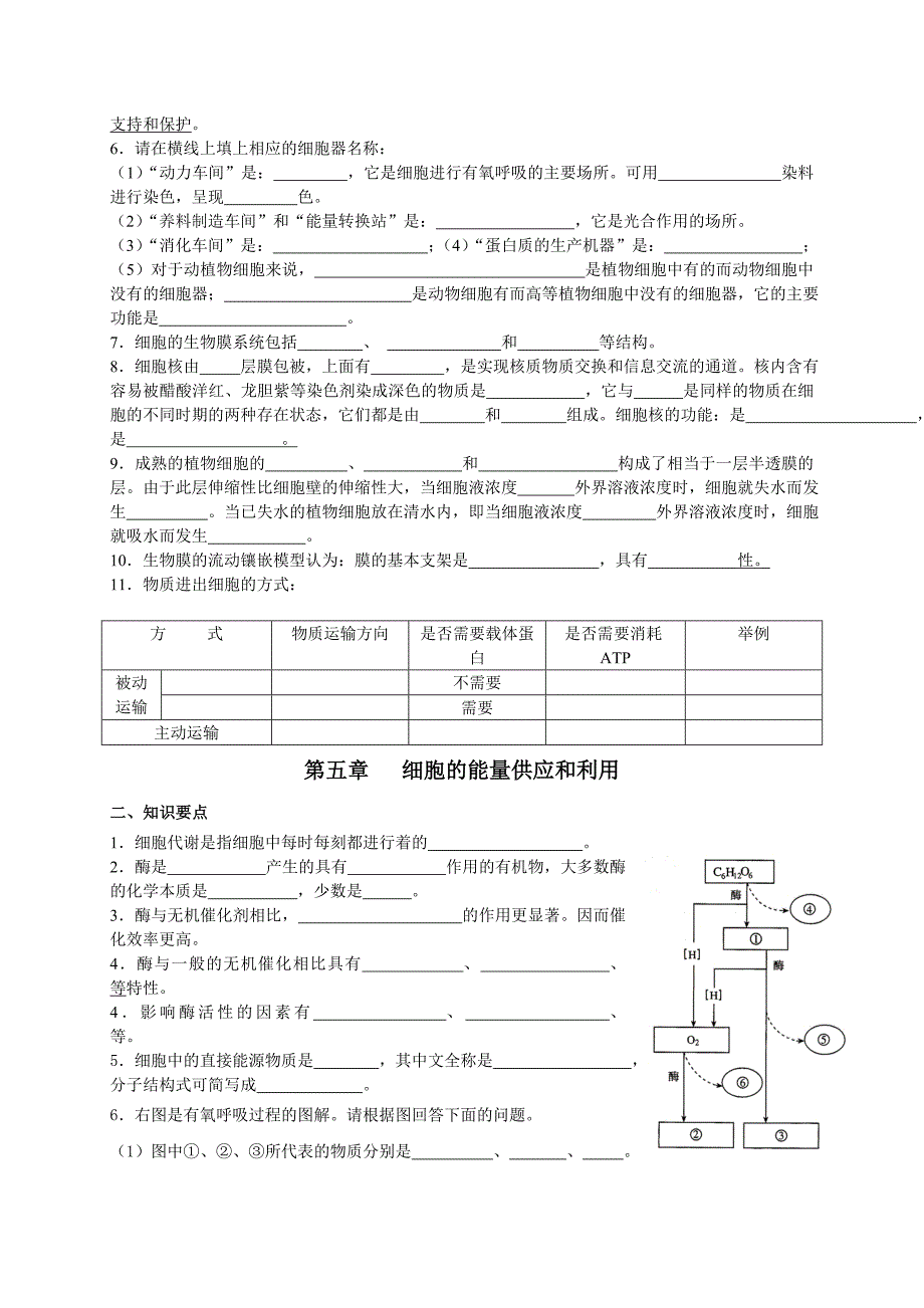 必修1知识填空.doc_第2页