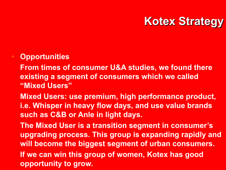 Kotex A Challenger’s Campaign_第4页