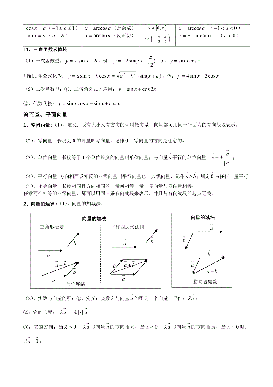 06高中数学会考复习提纲(2)_第5页