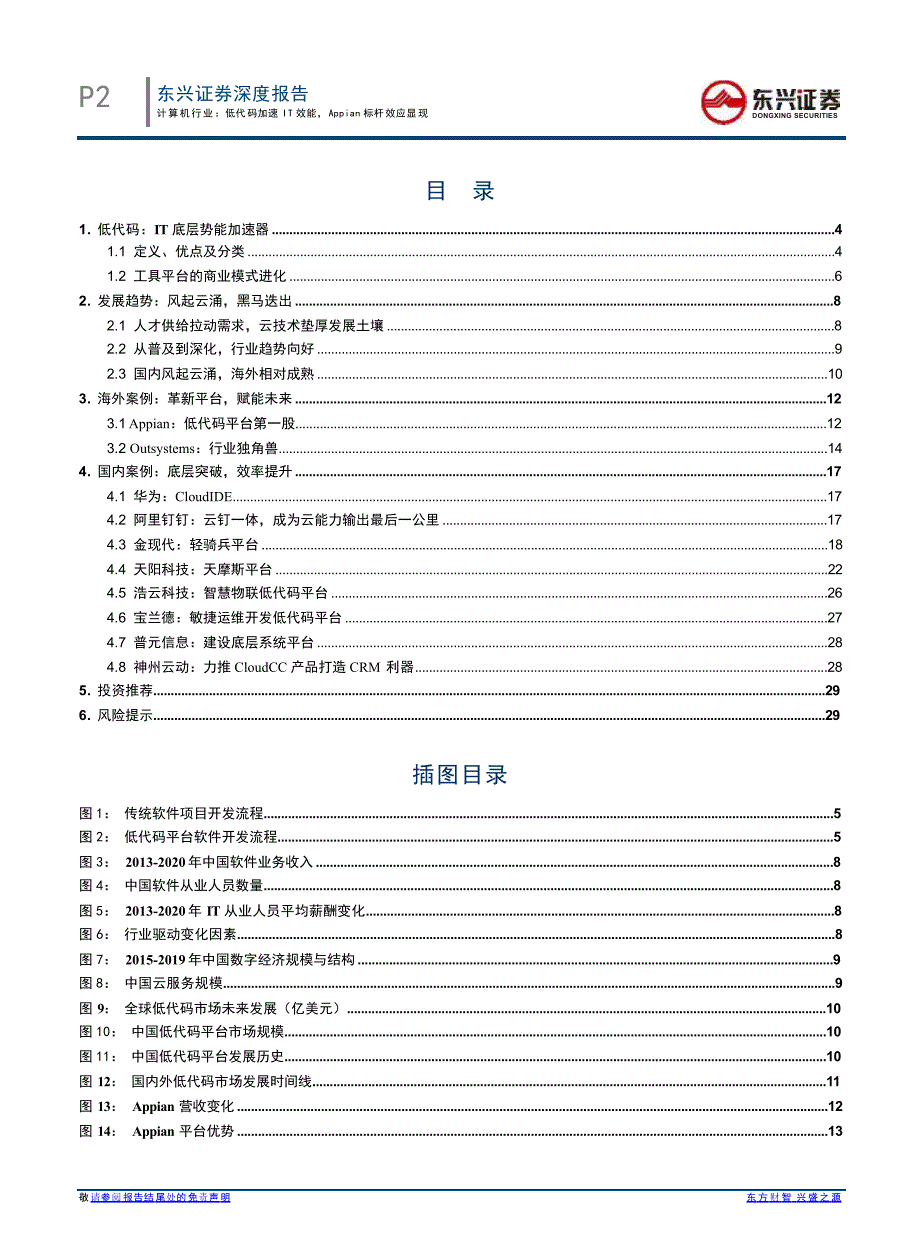 计算机行业低代码平台行业分析报告：低代码加速IT效能Appian标杆效应显现_第1页