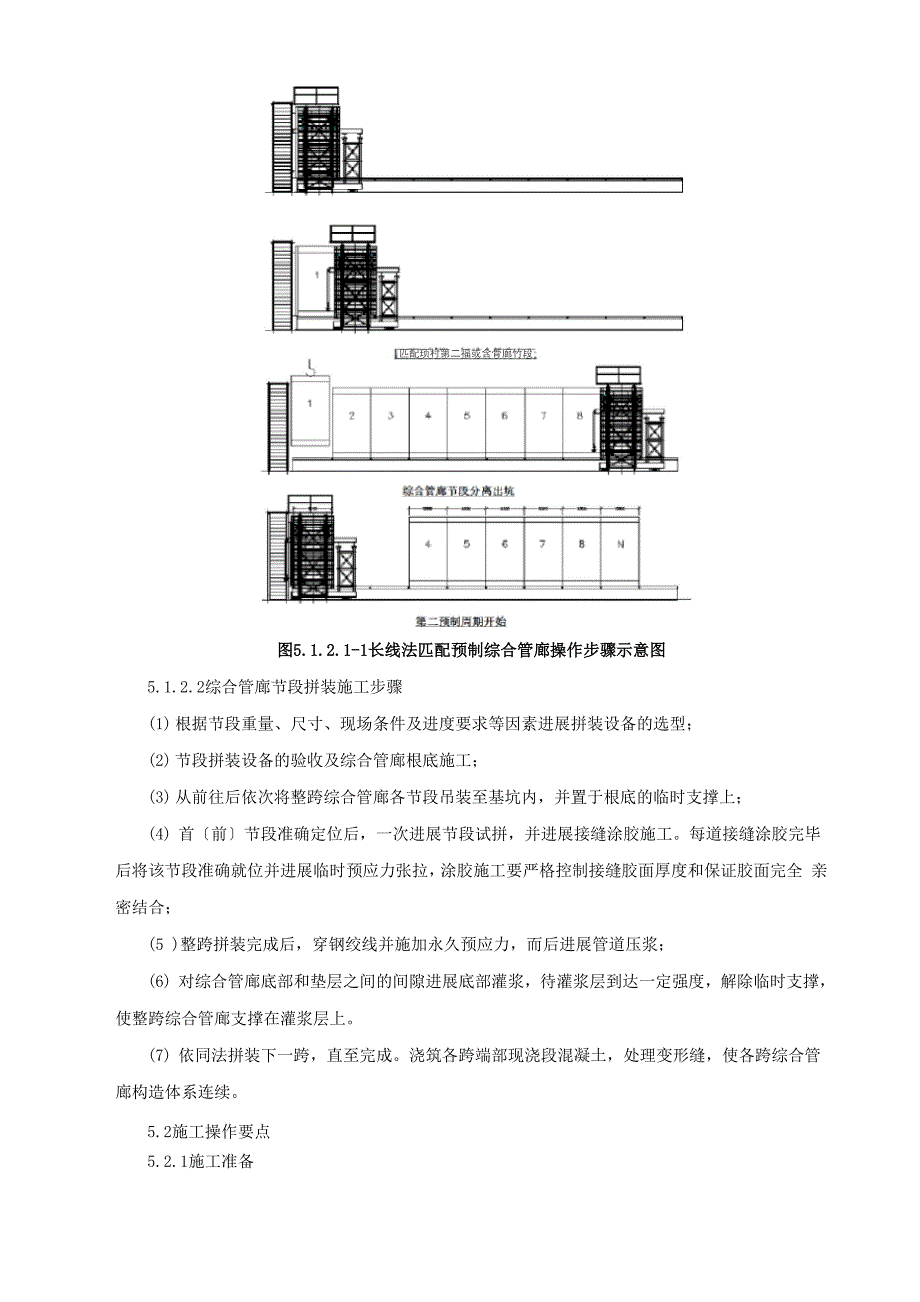 明挖法装配式综合管廊施工工法_第4页