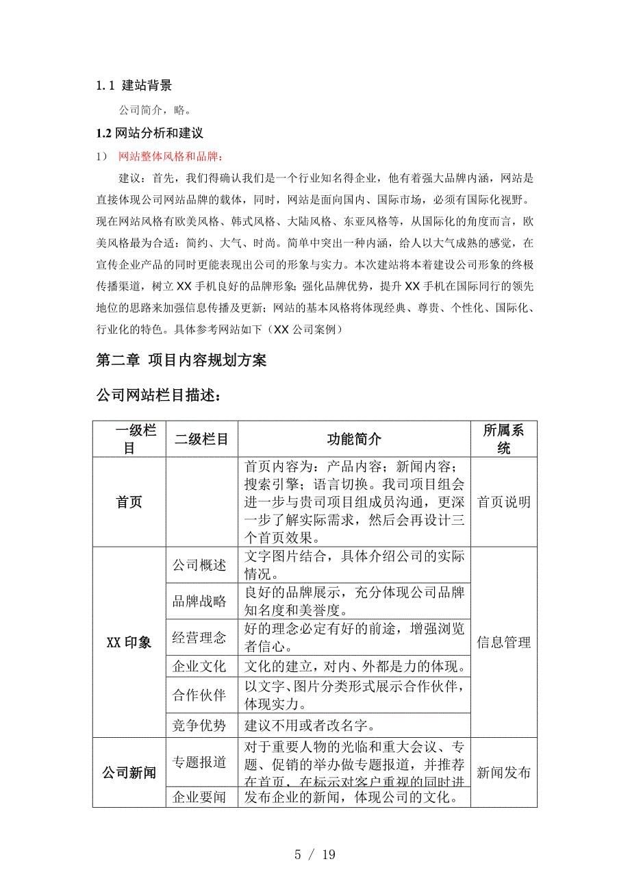 网站建设方案书网站策划方案书网站建设策划书参考_第5页