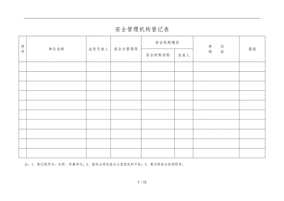 学校安全管理台账_第3页