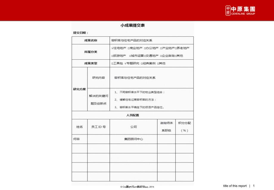 容积率与住宅产品的对应关系资料讲解_第1页