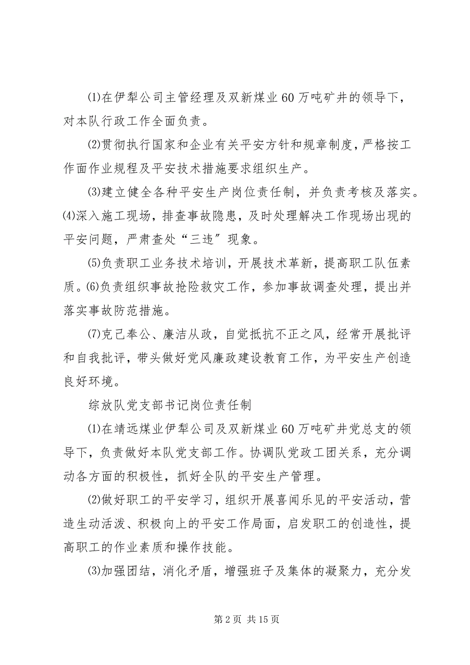 2023年综放队副队长述职报告.docx_第2页