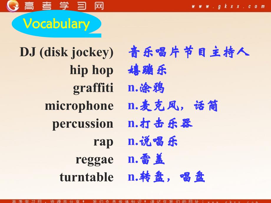 Module 4《Music Born in America》Reading and Vocabulary课件1（36张PPT）（外研版选修7）_第2页