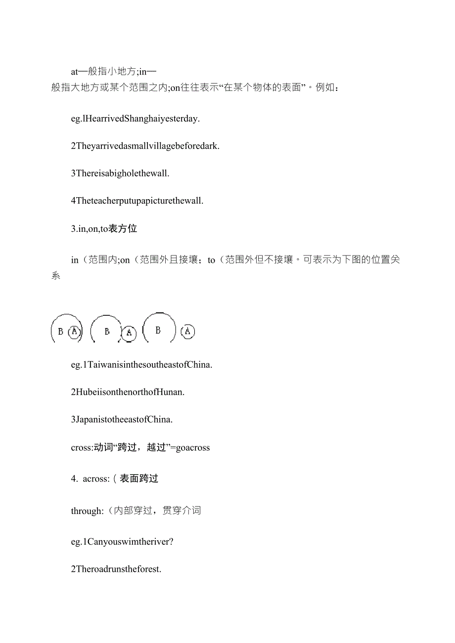 初中英语语法介词知识点总结._第2页