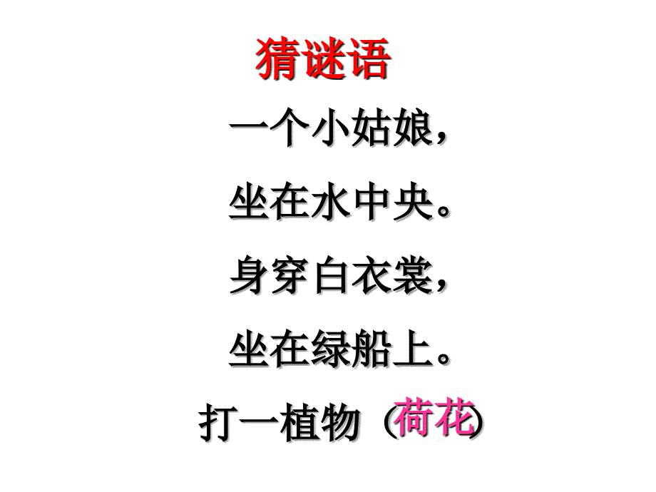 3课荷花课件 (3)_第1页