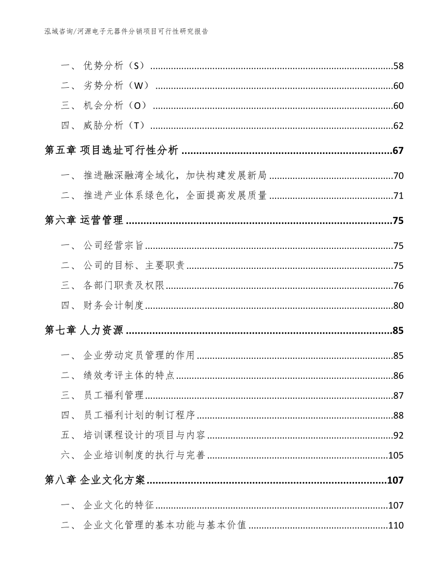 河源电子元器件分销项目可行性研究报告_第4页