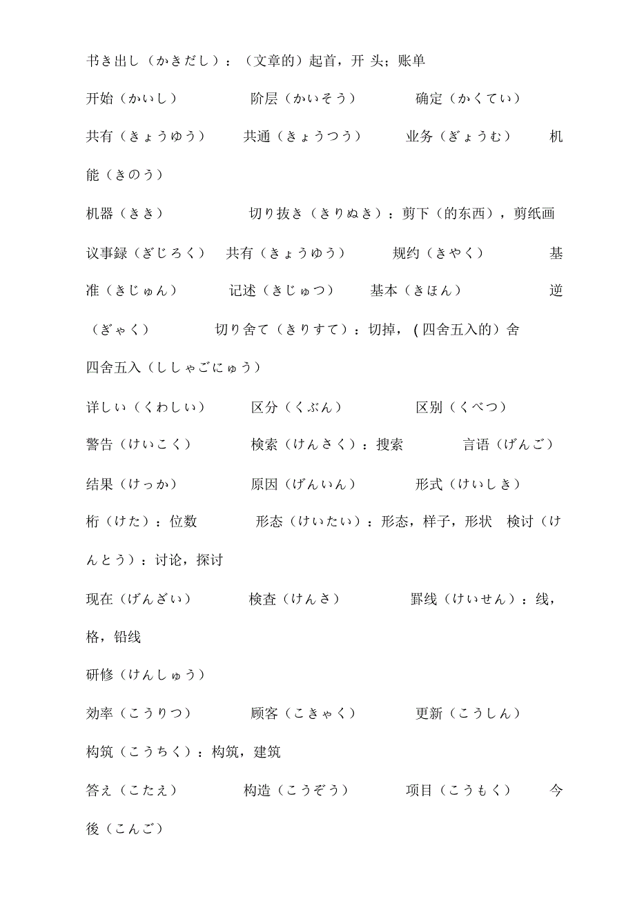 专业日语之词汇开发常用日语单词表已翻译_第2页