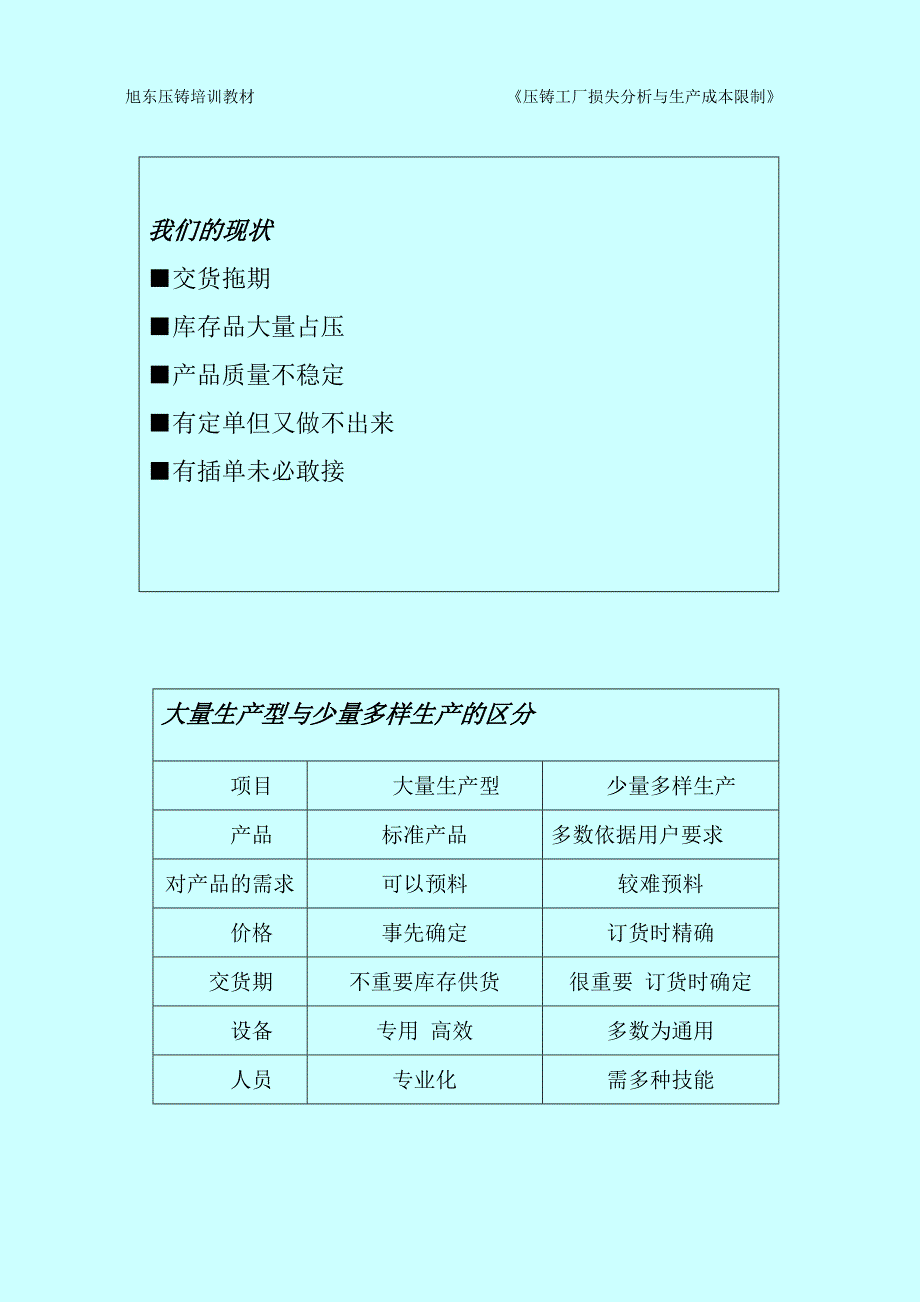 压铸工厂损失分析与成本控制_第2页