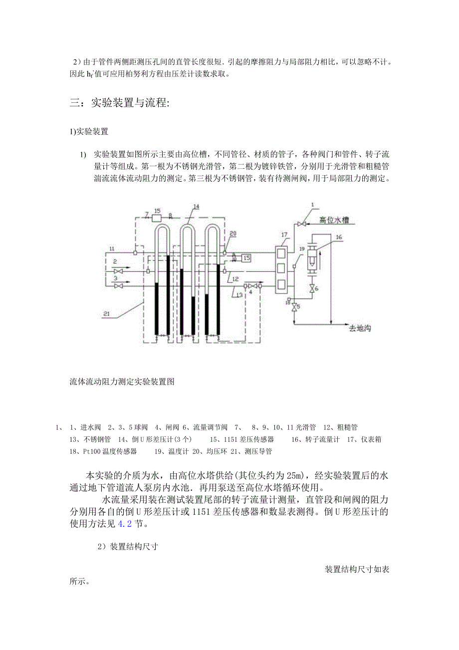 南京工业大学实验之流体流动阻力测定实验.doc_第3页