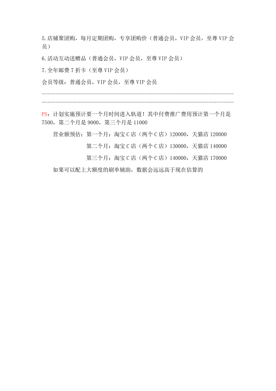 电子商务一个商城多个集市店计划书_第3页