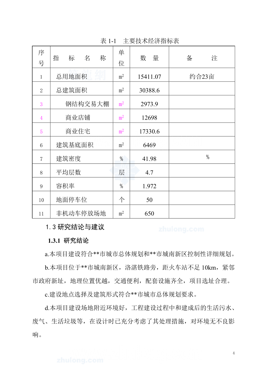 湖南某市批发大市场可行性论证报告.doc_第4页