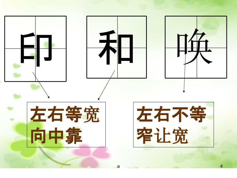 左右结构的字书写口诀课件_第4页