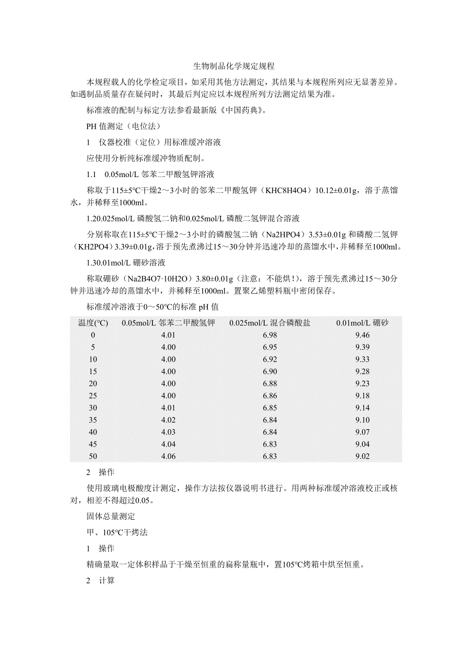 生物制品化学规定规程_第1页