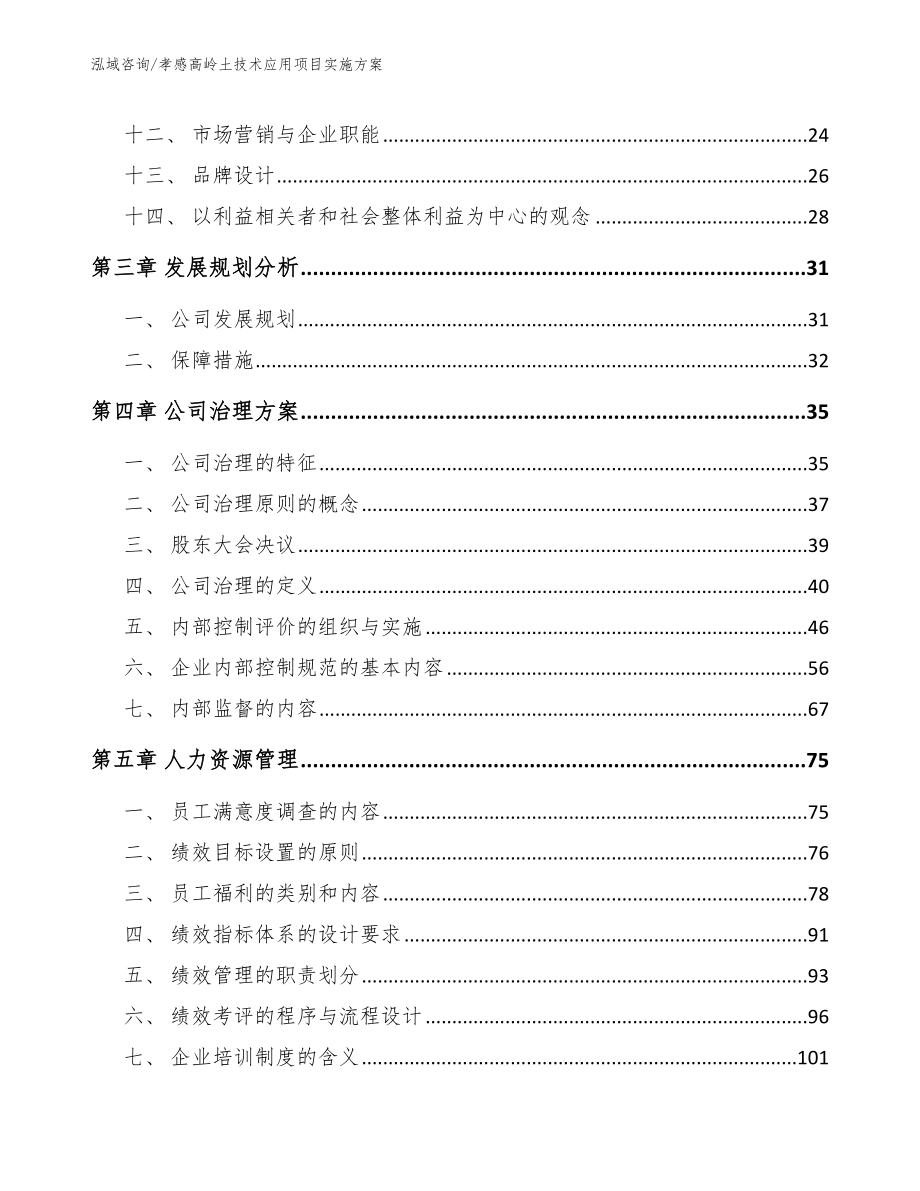 孝感高岭土技术应用项目实施方案模板_第3页