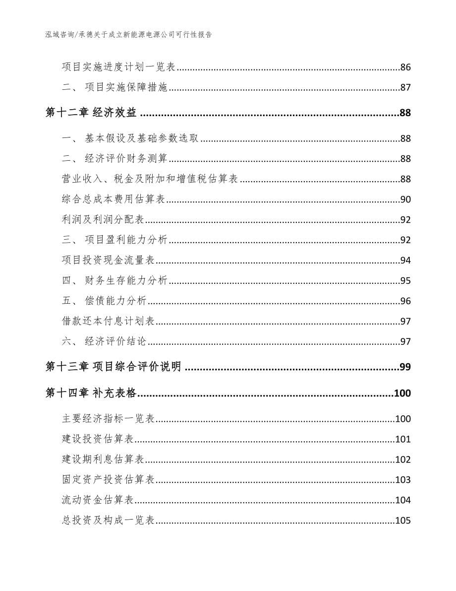 承德关于成立新能源电源公司可行性报告_参考模板_第5页