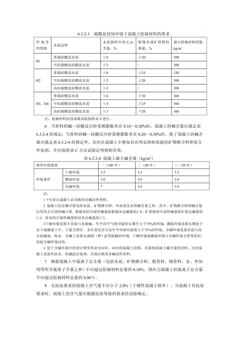 客运专线高性能混凝土暂行技术条_第4页