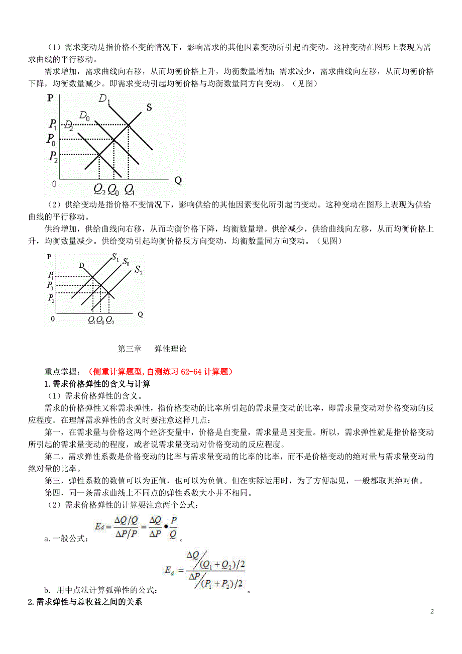 中央电大专科西方经济学期末考试复习资料（小抄）.doc_第2页