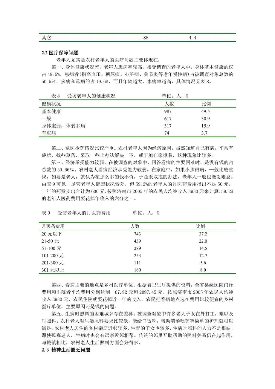 济南市应对人口老龄化的对策研究_第5页