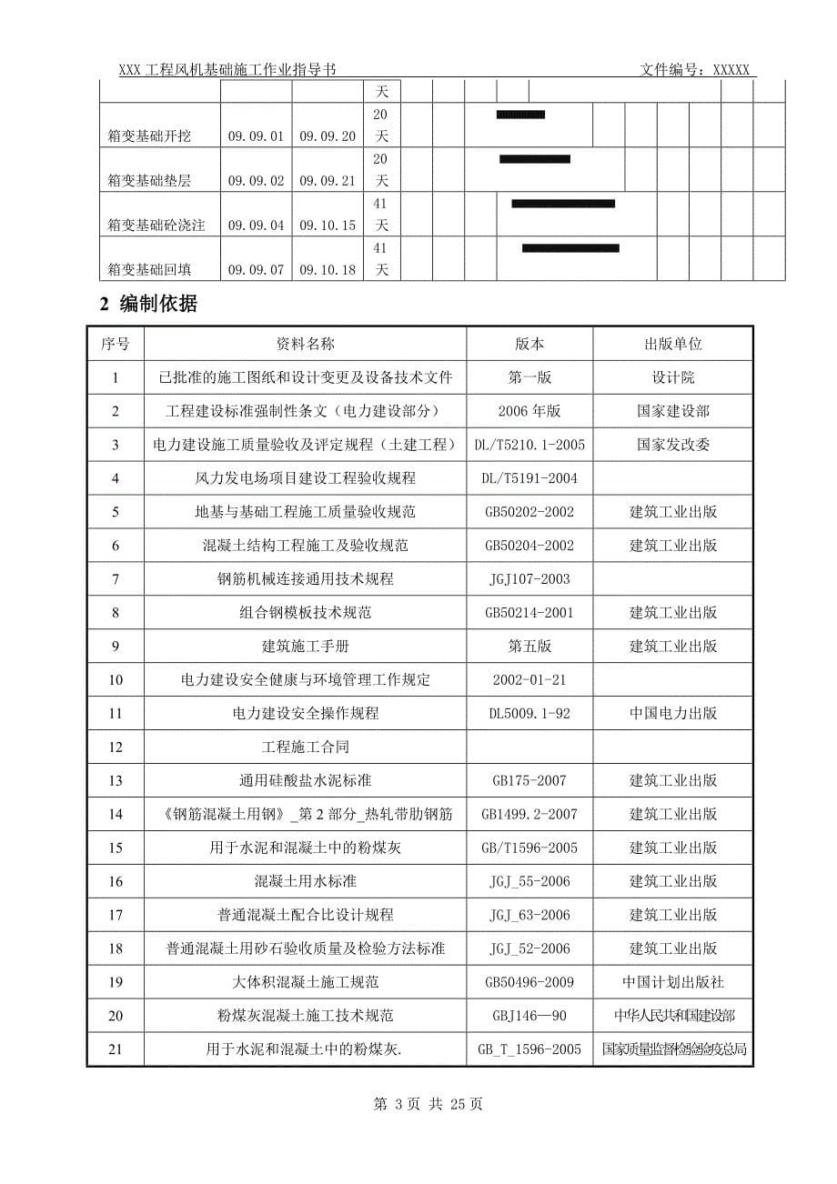 风电工程风机基础施工方案_第5页